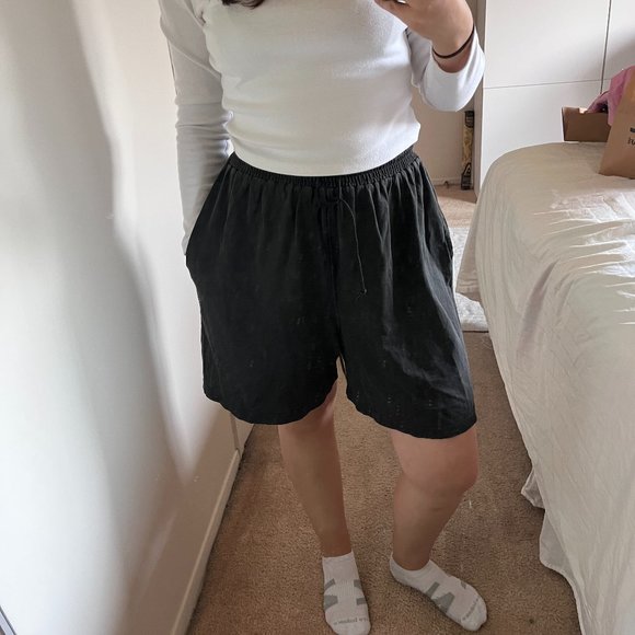 Vintage long cotton shorts - Picture 1 of 5